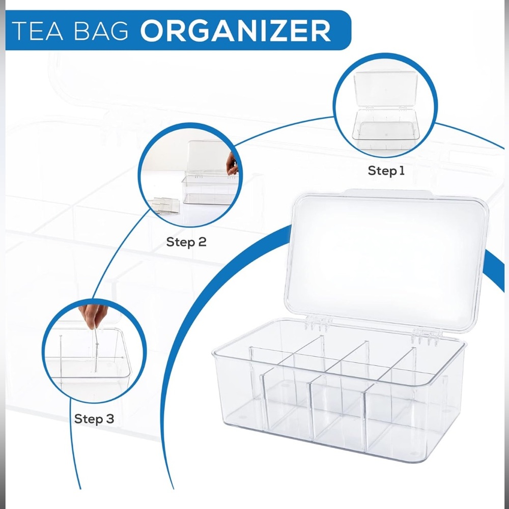 Tea Bag Organizer BRAND NEW